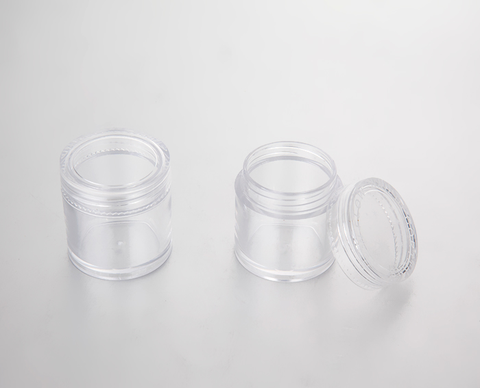 10g clear plastic cream containers