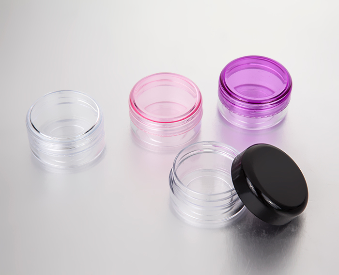 15g clear plastic cosmetic cream jars